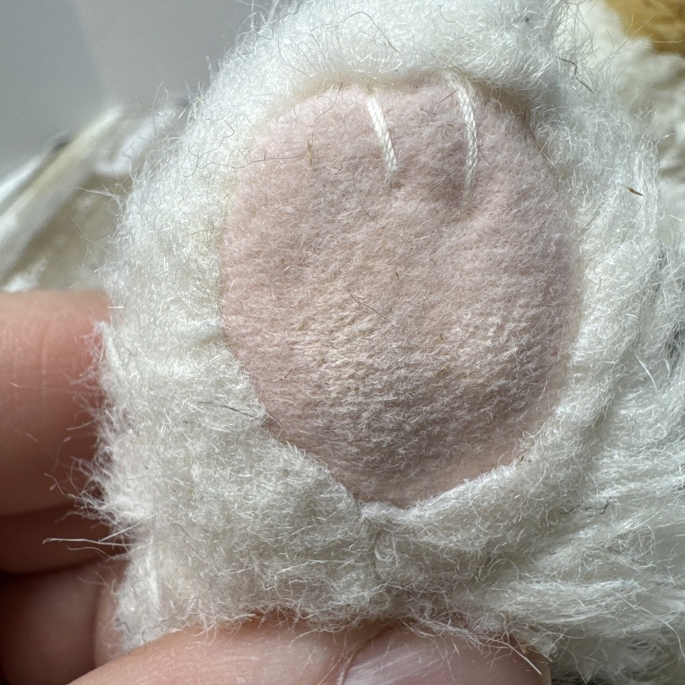 VTG 1992 Kitty Kitty Kittens Patches Calico Cat PURRING Plush Stuffed Toy Tyco - Picture 10 of 11